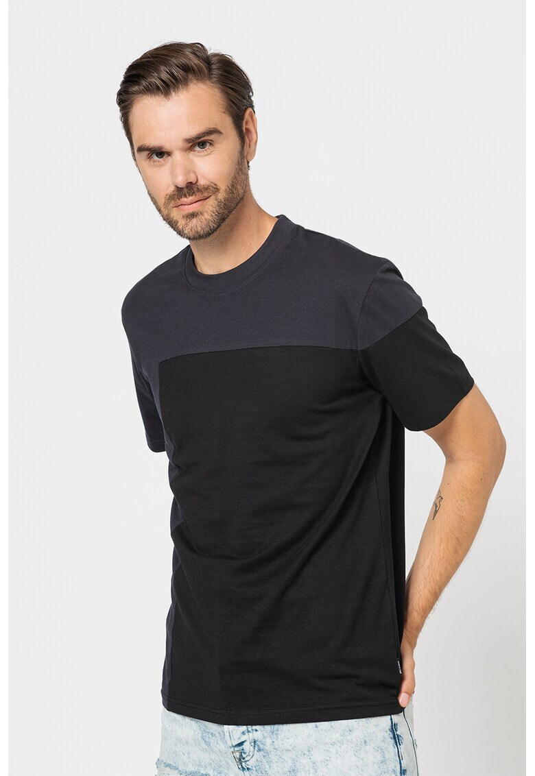 Only & Sons Tricou regular fit cu decolteu la baza gatului Trevon - Pled.ro