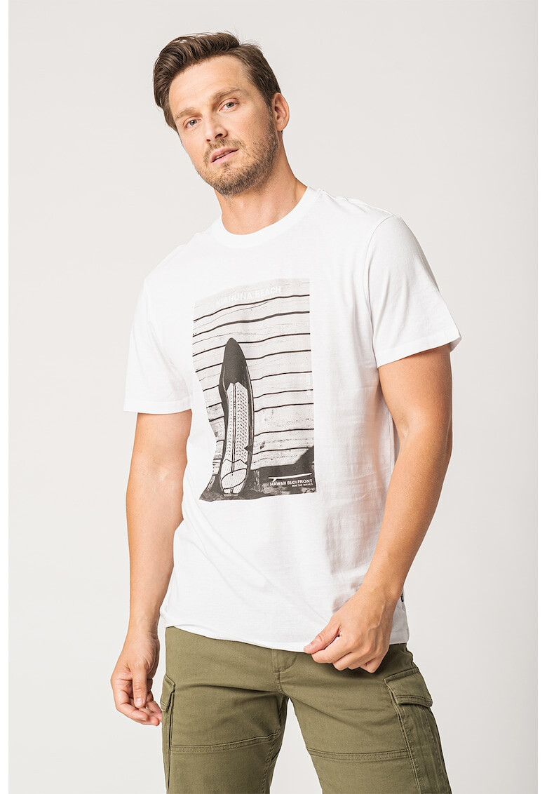 Only & Sons Tricou regular fit cu imprimeu foto Summer - Pled.ro