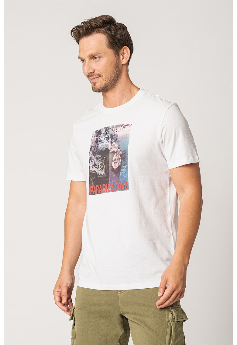 Only & Sons Tricou regular fit cu imprimeu foto Summer - Pled.ro