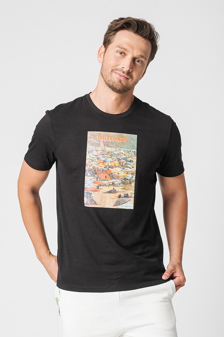 Only & Sons Tricou regular fit cu imprimeu foto Summer - Pled.ro