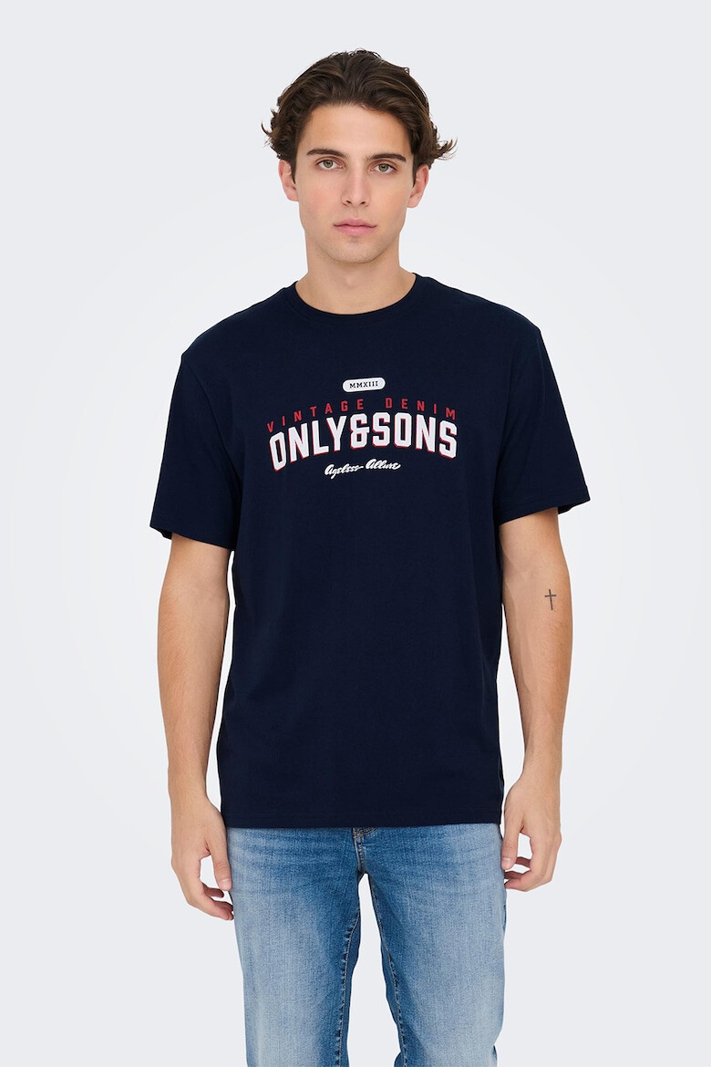 Only & Sons Tricou regular fit cu logo - Pled.ro