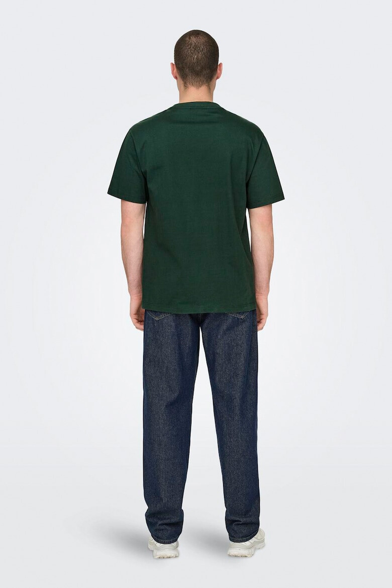 Only & Sons Tricou relaxed fit din bumbac organic Fred - Pled.ro