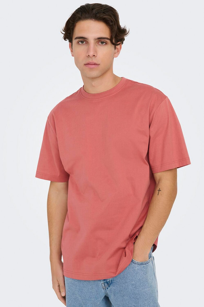 Only & Sons Tricou relaxed fit din bumbac organic Fred - Pled.ro