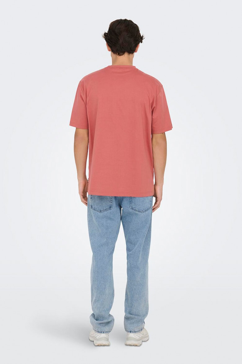 Only & Sons Tricou relaxed fit din bumbac organic Fred - Pled.ro