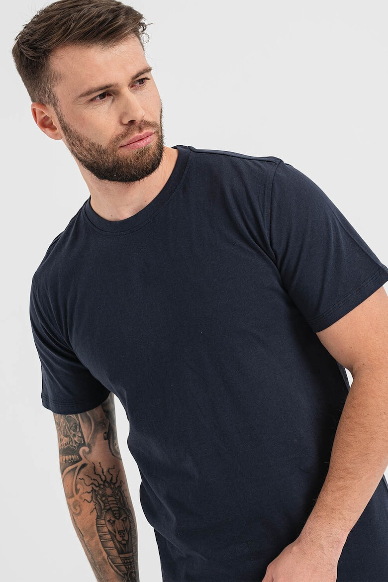 Only & Sons Tricou uni cu decolteu la baza gatului - Pled.ro