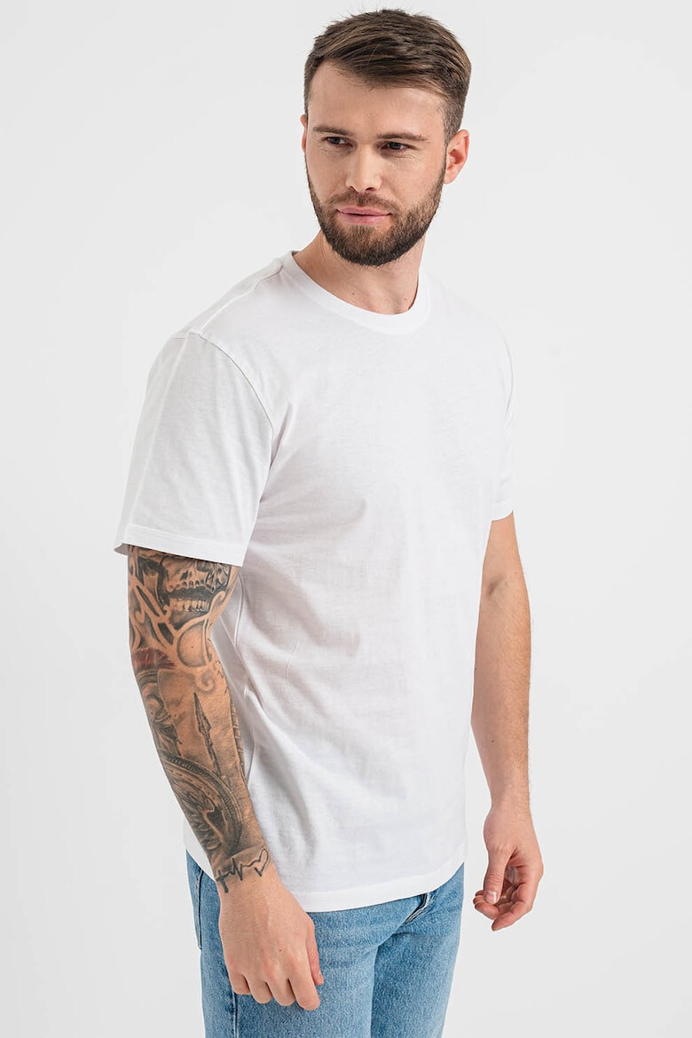 Only & Sons Tricou uni cu decolteu la baza gatului - Pled.ro