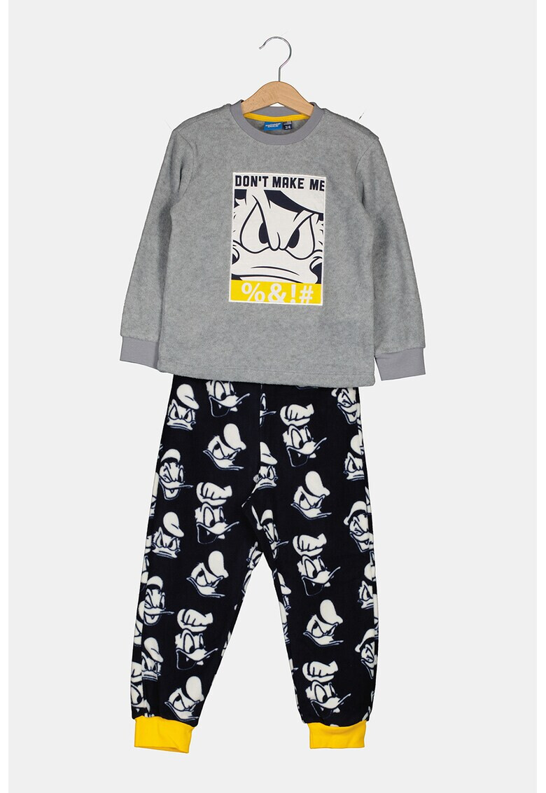 Original Marines Pijama cu maneci lungi si imprimeu Donald DUck - Pled.ro