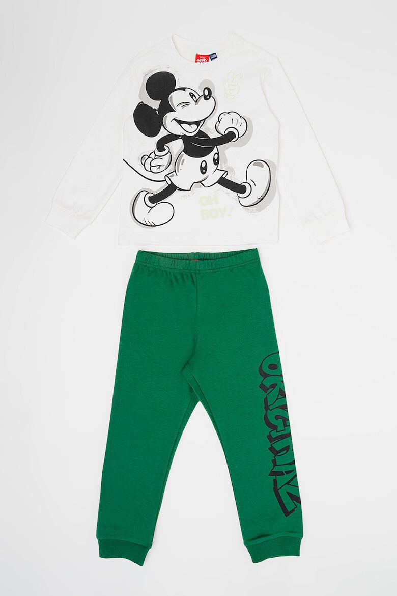 Original Marines Pijama cu maneci lungi si imprimeu Mickey Mouse - Pled.ro