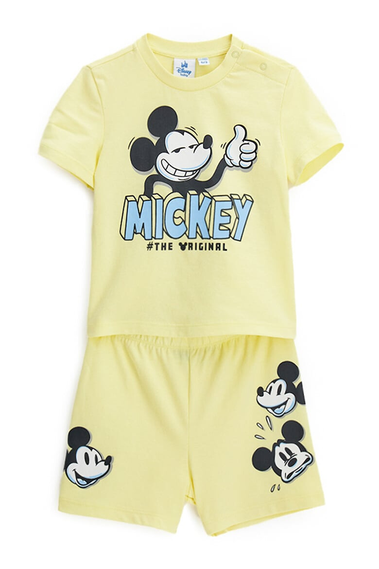 Original Marines Pijama de bumbac cu imprimeu Mickey Mouse - Pled.ro