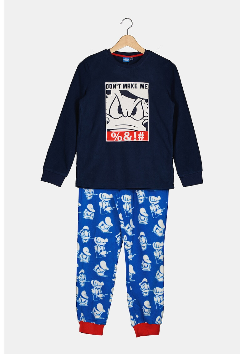 Original Marines Pijama din fleece cu imprimeu cu desene - Pled.ro