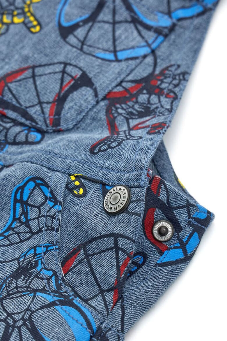 Original Marines Salopeta din denim cu imprimeu cu Spiderman - Pled.ro