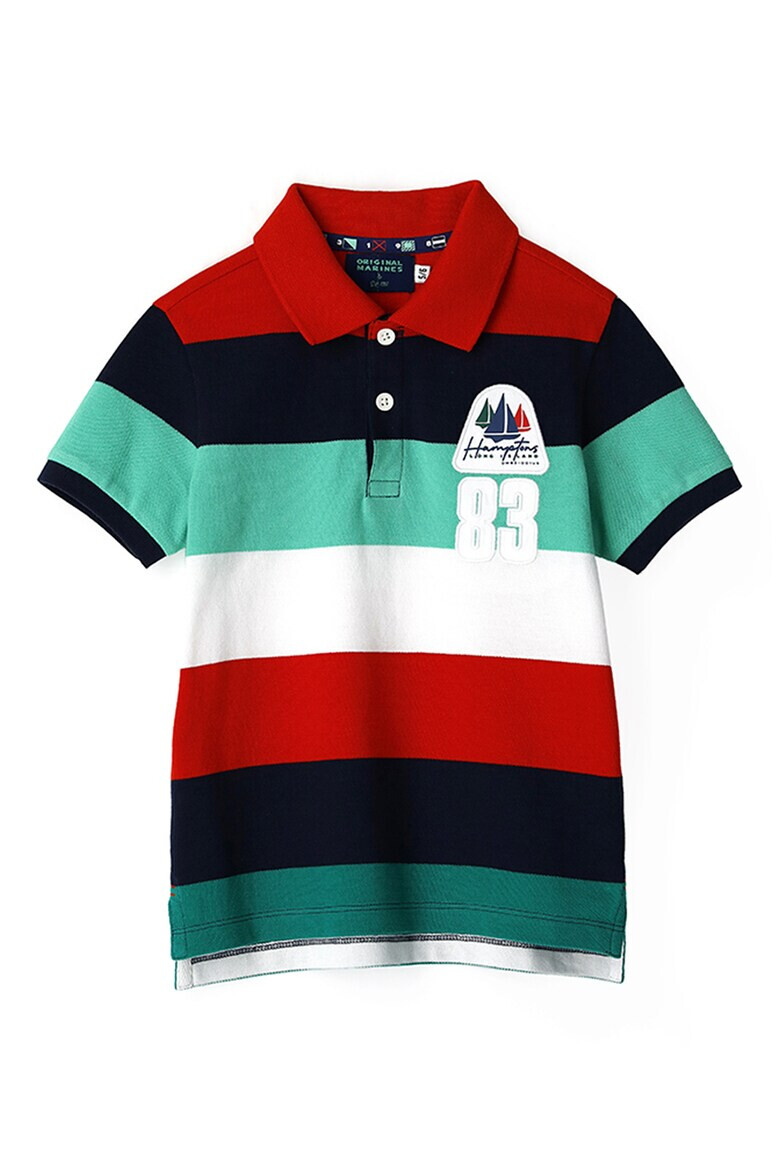 Original Marines Tricou polo de bumbac in dungi - Pled.ro