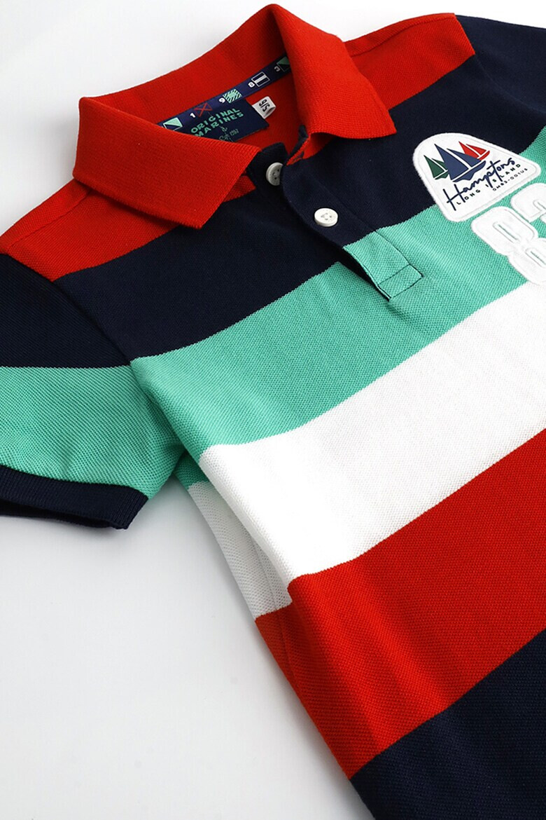 Original Marines Tricou polo de bumbac in dungi - Pled.ro