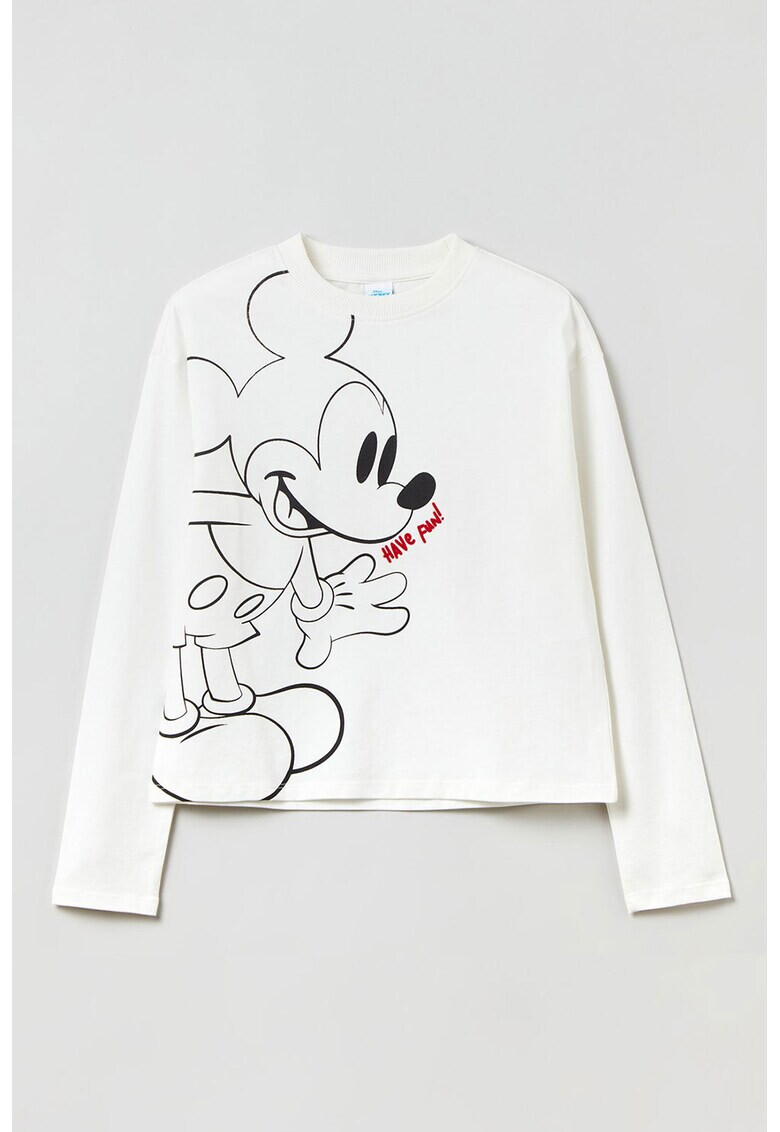 OVS Bluza sport cu imprimeu cu Mickey Mouse - Pled.ro