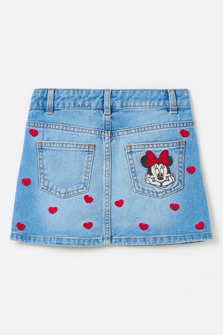 OVS Fusta din denim cu imprimeu Minnie - Pled.ro