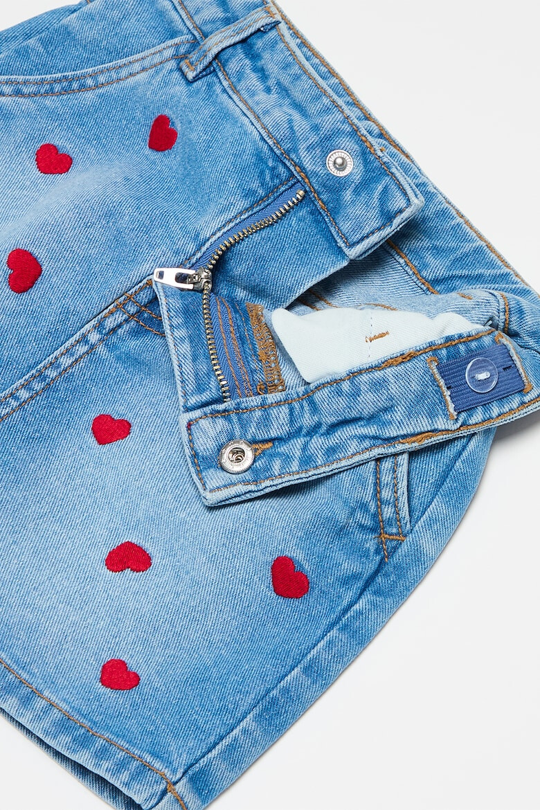 OVS Fusta din denim cu imprimeu Minnie - Pled.ro