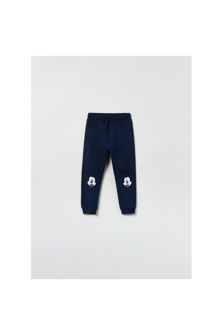 OVS Pantaloni copii 107774 Bleumarin Bumbac - Pled.ro