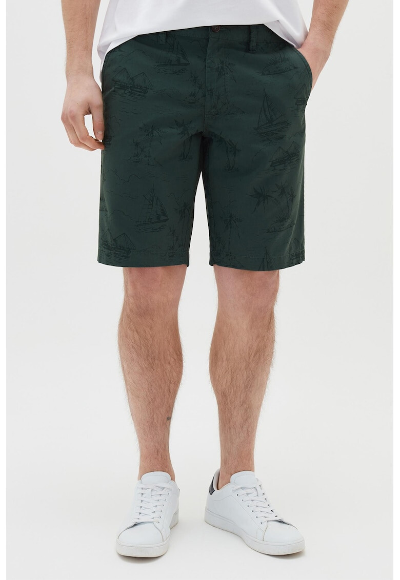 OVS Pantaloni scurti cu model tropical - Pled.ro