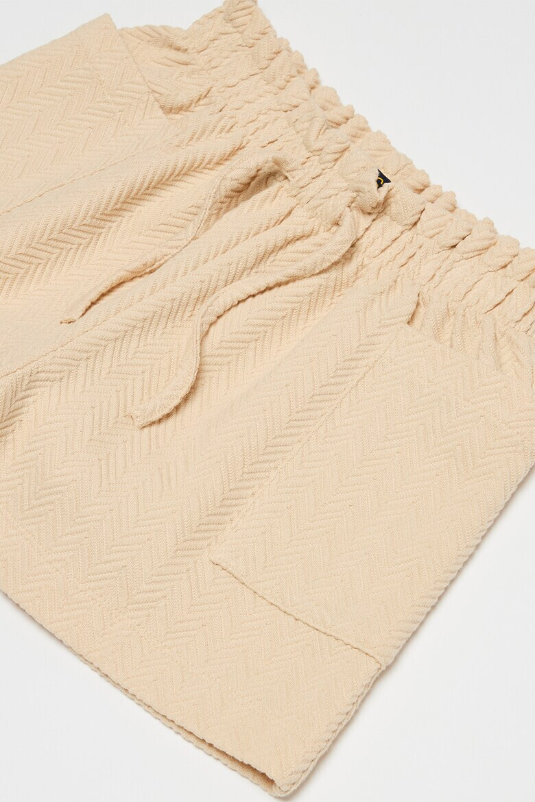 OVS Pantaloni scurti cu textura herringbone - Pled.ro