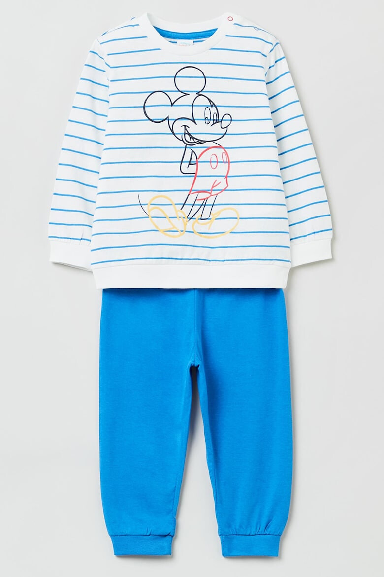 OVS Pijama din bumbac cu imprimeu cu Mickey Mouse - Pled.ro