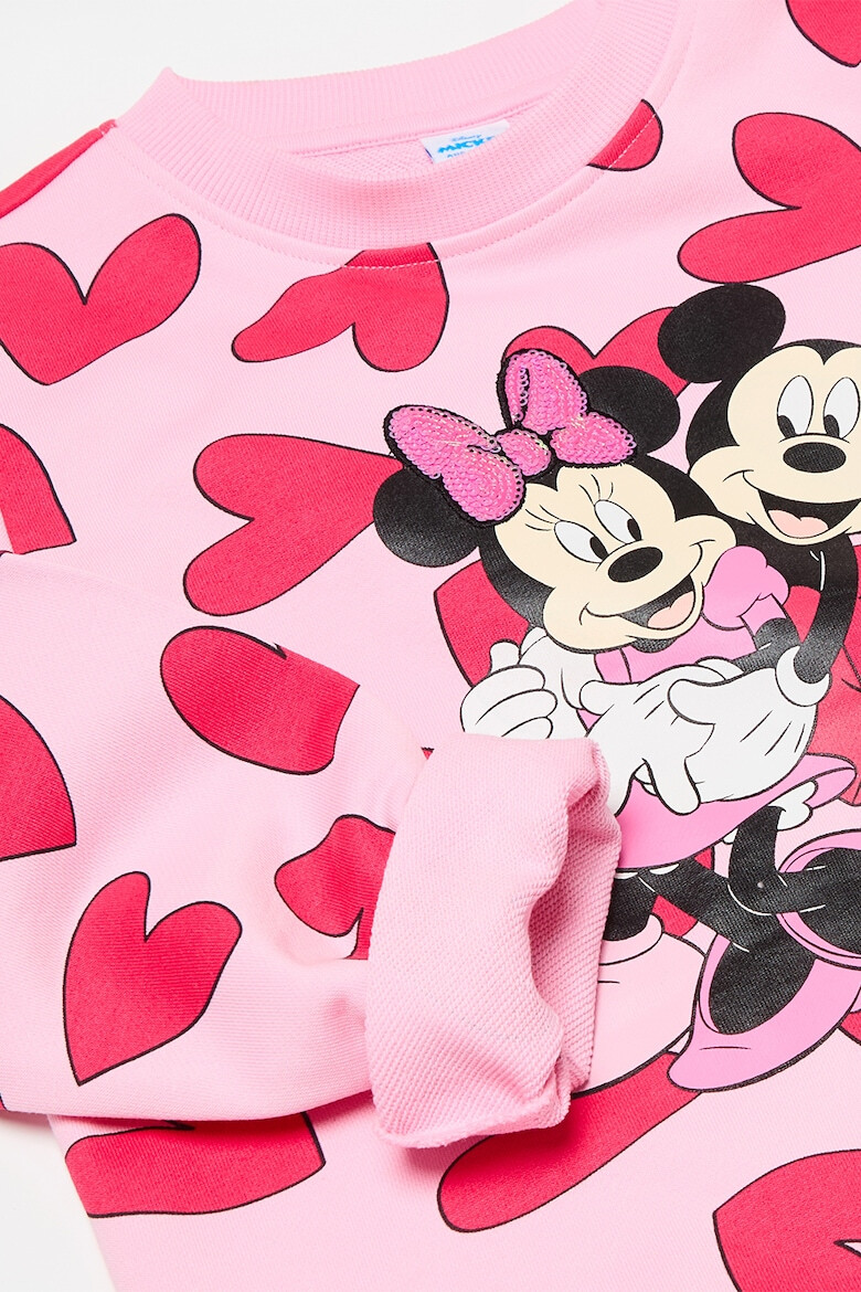 OVS Set de bluza de trening si colanti cu imprimeu Minnie Mouse - Pled.ro