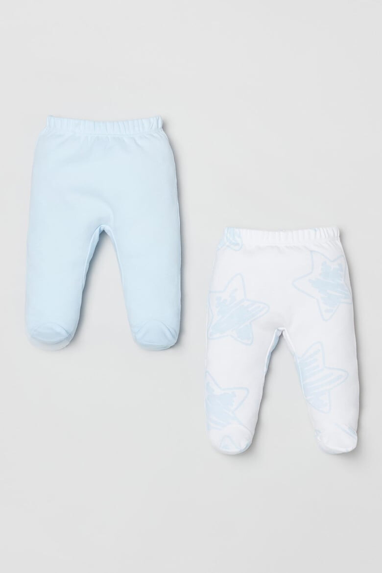 OVS Set de pantaloni din bumbac cu botosei - 2 perechi - Pled.ro