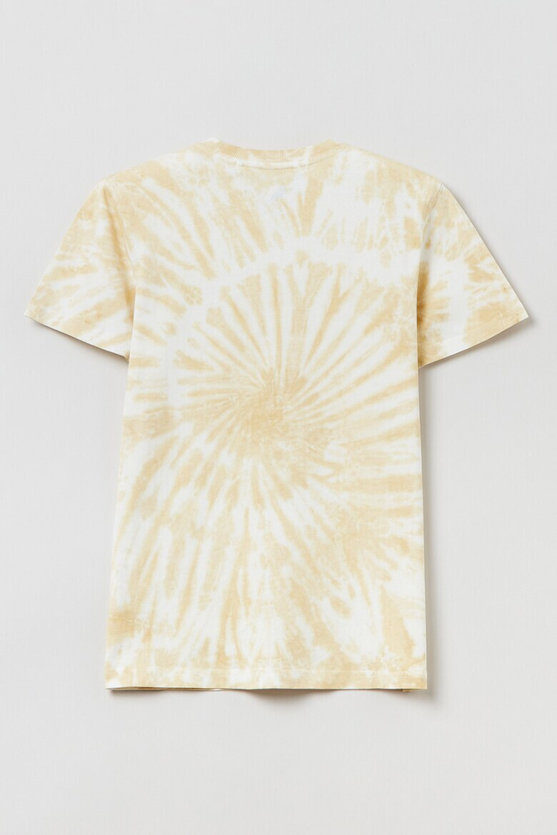 OVS Tricou din bumbac cu model tie-dye - Pled.ro