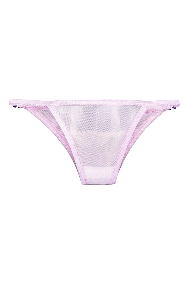 OW Intimates Chiloti tanga cu aplicatii cu strasuri Crystal - Pled.ro