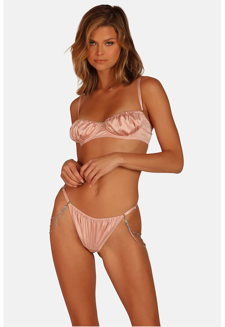 OW Intimates Chiloti tanga de satin - Pled.ro