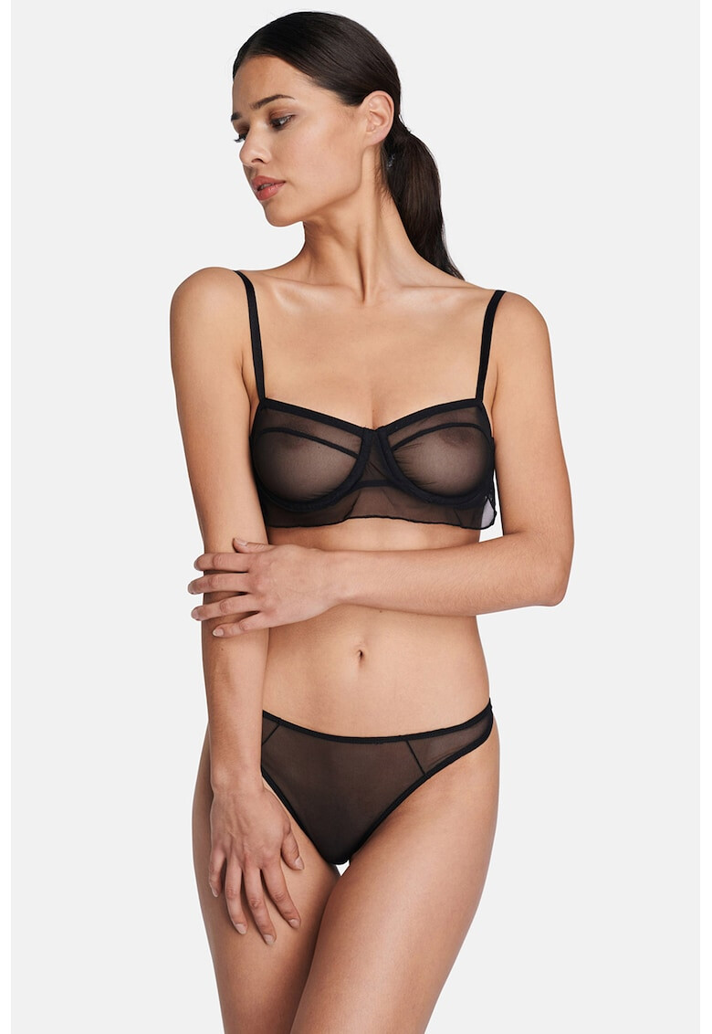 OW Intimates Sutien de plasa cu bretele ajustabile Moss - Pled.ro