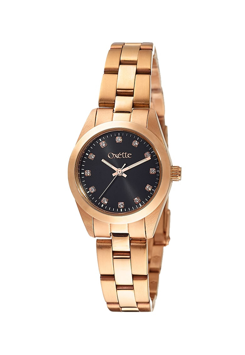 OXETTE Ceas placat cu aur rose de 18K - Pled.ro