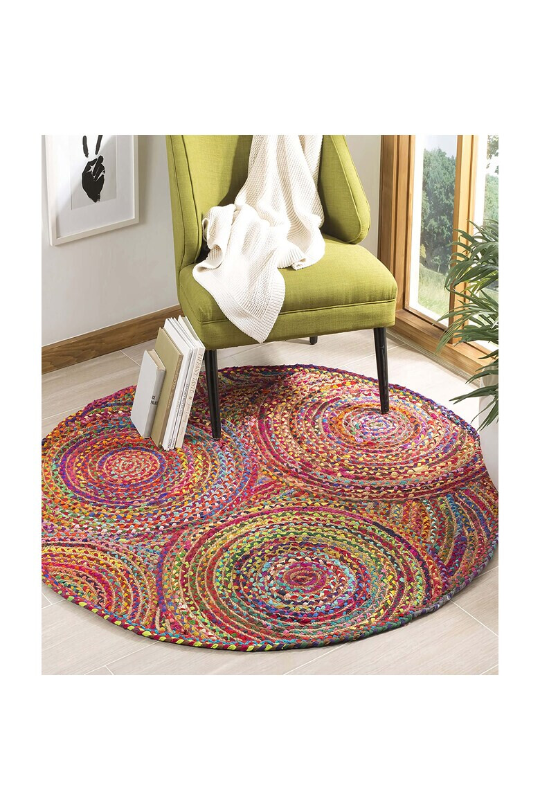 Oyo Concept Covor 100% poliester 90x90cm model Jute multicolor - Pled.ro