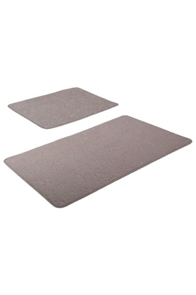 Oyo home Emboss_Set_2-Bath Mat - Pled.ro