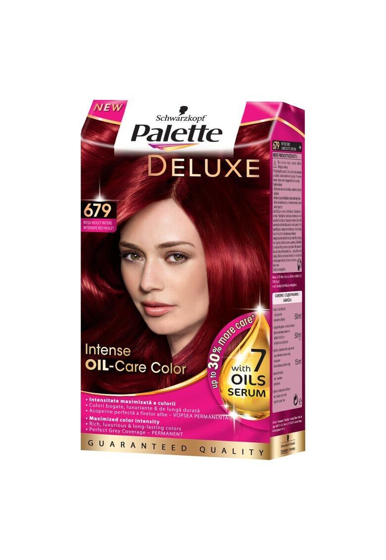 Palette Vopsea de par permanenta Deluxe - Pled.ro