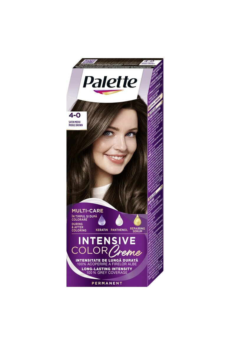 Palette Vopsea de par permanenta Intensive Color Cream 110 ml - Pled.ro