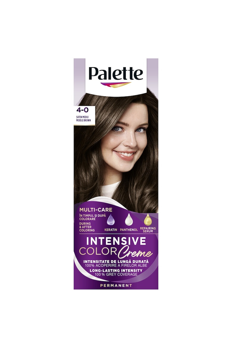 Palette Vopsea de par permanenta Intensive Color Cream 110 ml - Pled.ro