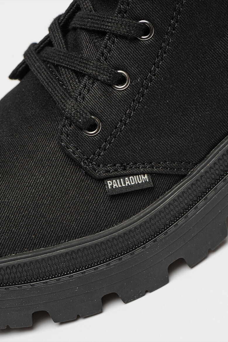 Palladium Ghete usoare cu toc masiv Pallabase Twill - Pled.ro