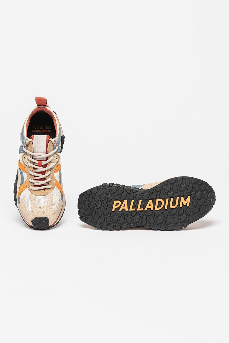 Palladium Pantofi sport cu model colorblock si garnituri din piele si piele intoarsa - Pled.ro