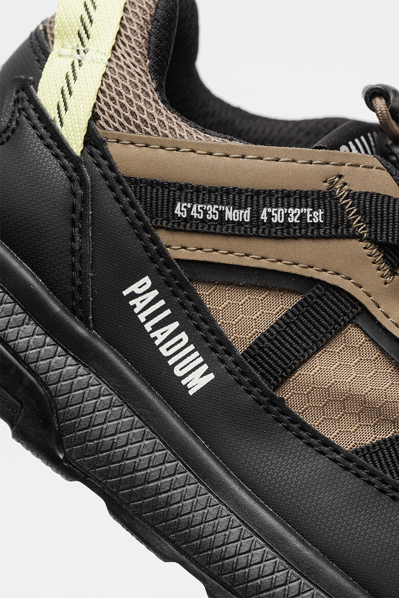 Palladium Pantofi sport de piele ecologica si plasa impermeabili - Pled.ro