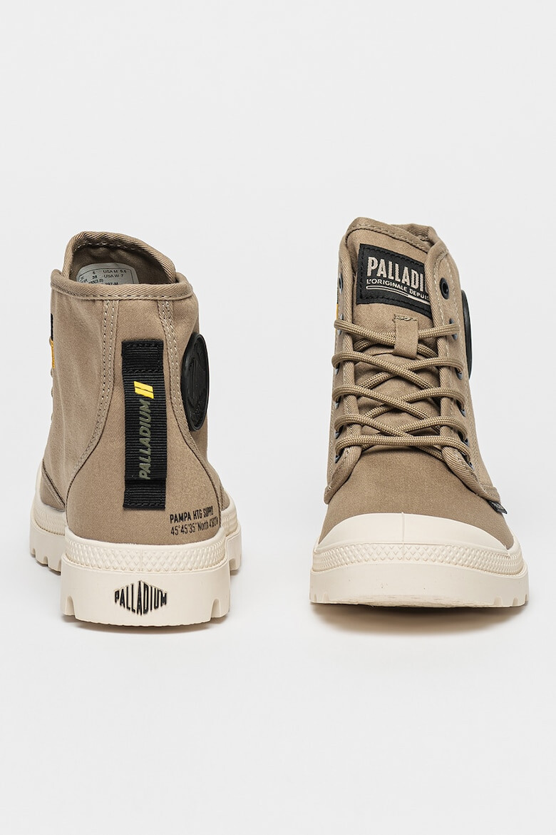 Palladium Tenisi inalti unisex cu aplicatie logo - Pled.ro