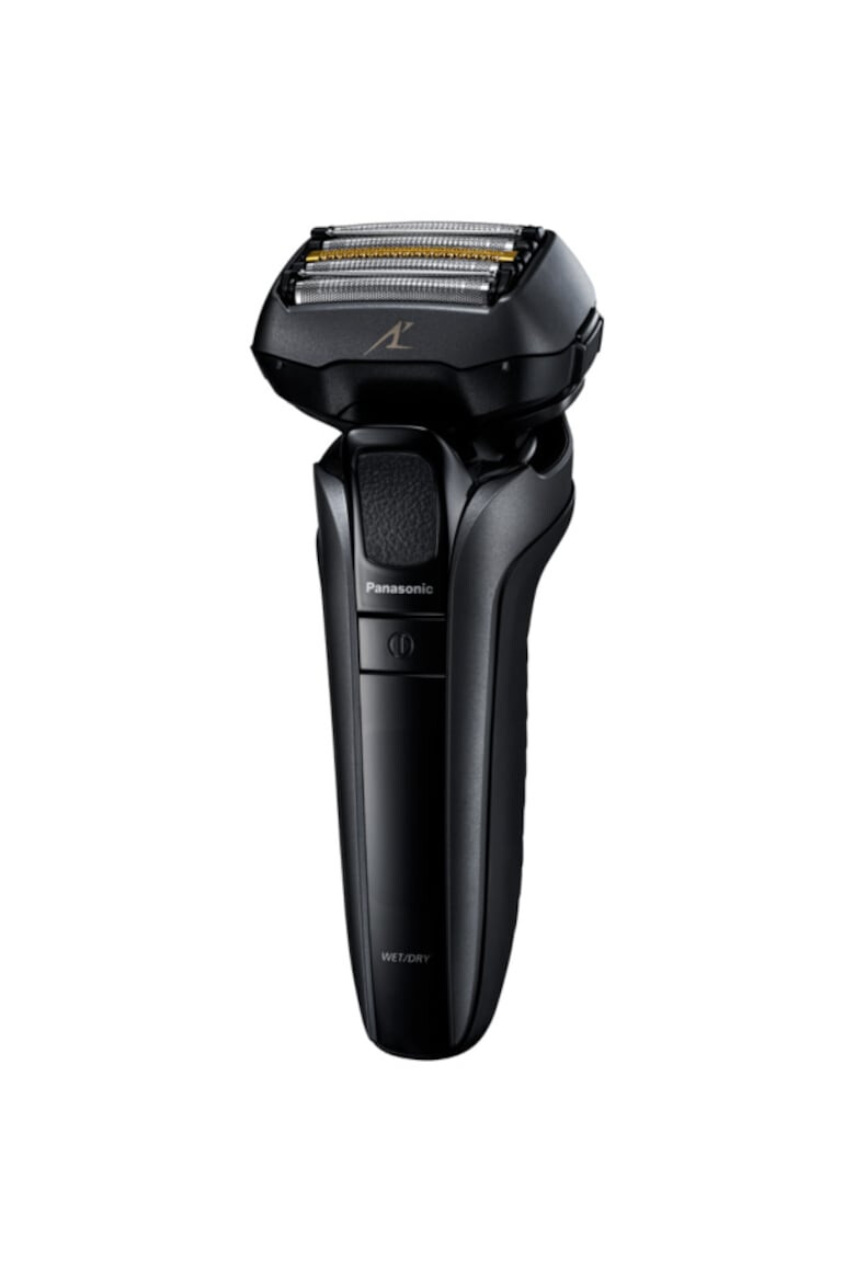 Panasonic Aparat de ras 5 lame "Japanese Blade Technology" Trimmer Senzor pentru barba 50min autonomie Li-Ion Wet & Dry Cap Flexibil 20D Cutie de transport Negru - Pled.ro