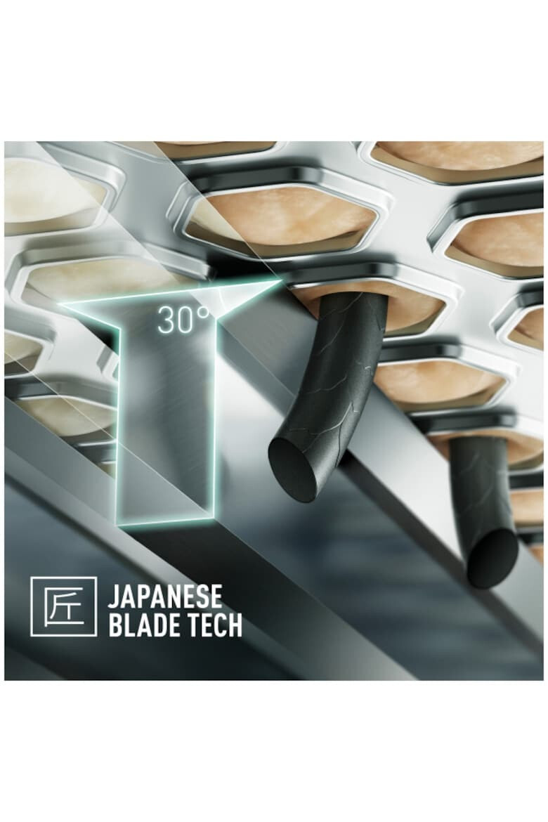 Panasonic Aparat de ras 5 lame "Japanese Blade Technology" Trimmer Senzor pentru barba 50min autonomie Li-Ion Wet & Dry Cap Flexibil 20D Cutie de transport Negru - Pled.ro