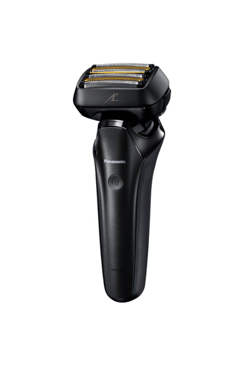 Panasonic Aparat de ras 6 lame "Japanese Blade Technology" Trimmer Senzor pentru barba 50min autonomie Li-Ion Wet & Dry Cap Flexibil 22D Cutie de transport Negru - Pled.ro