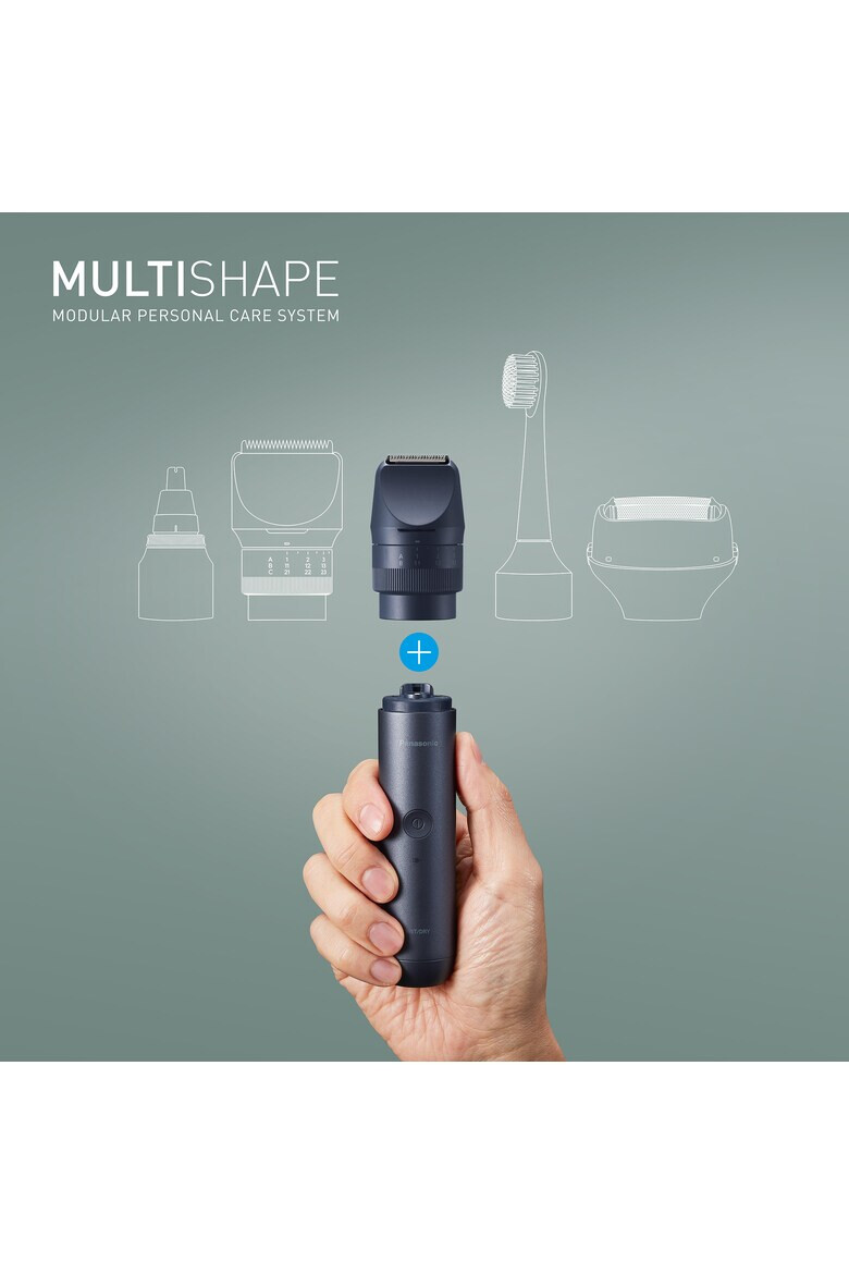 Panasonic Aparat de tuns barba si parul MultiSHAPE acumulator autonomie 70min quick charge 1H 58 de setări de lungime Negru - Pled.ro