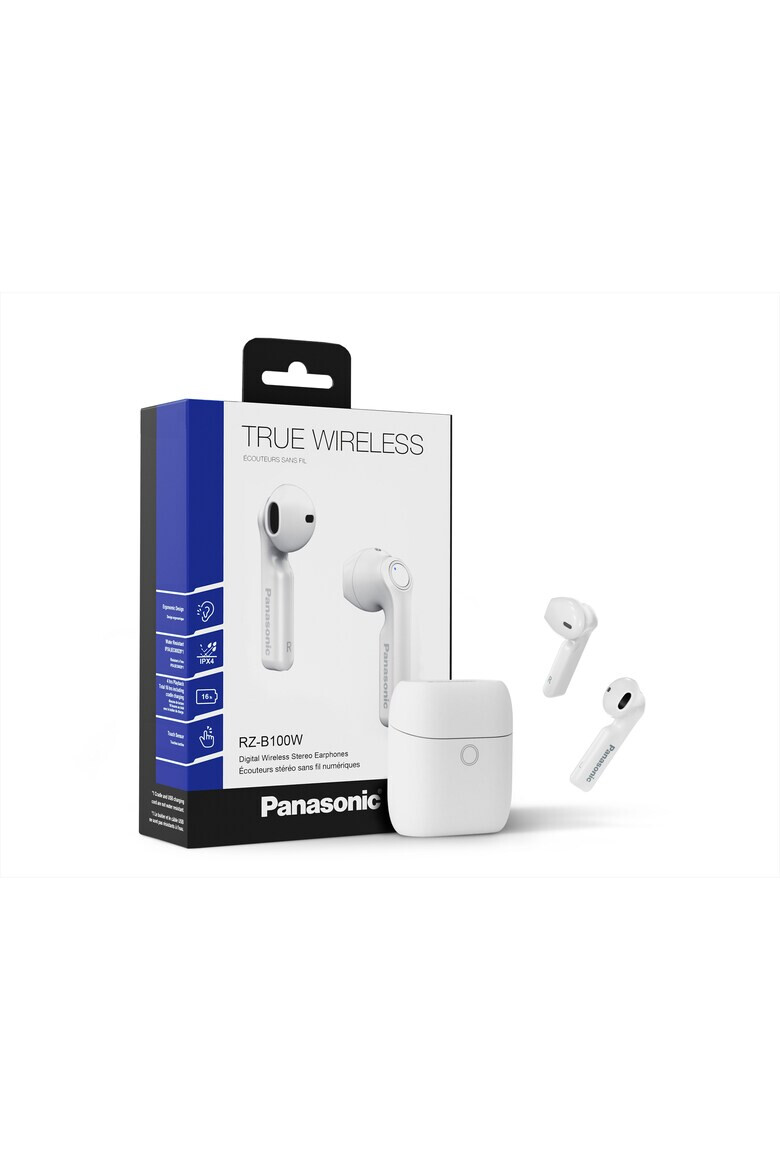 Panasonic Casti In-Ear RZ-B100WDE-K True Wireless extra Bass - Pled.ro