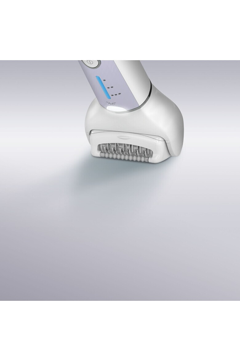 Panasonic Epilator Wet & Dry Cordless 2discuri & 60 pensete Senzor presiune Discuri duble Cap flexibil si pivotant la 90° 3 viteze Alb/Mov - Pled.ro