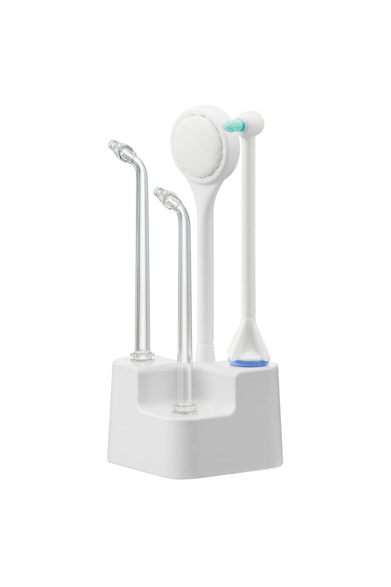 Panasonic Irigator oral Ultrasonic Stationar Child Mode 10 trepte de presiune presiunea maxima 647kPa capacitate rezervor 600 ml 4 duze Alb - Pled.ro