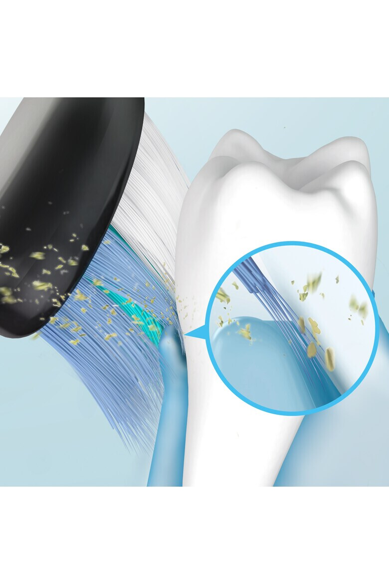 Panasonic Periuta de dinti electrica Sonic Motor Îngrijire parodontală și îngrijirea Interdentală cu vibrație 5 capete incluse Negru - Pled.ro