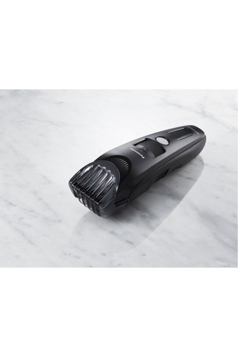 Panasonic Trimmer ER-SB60-S803 lavabil motor liniar de mare viteza 1-10mm 19 de trepte accesoriu pentru finisare precisa Li-ion Argintiu - Pled.ro