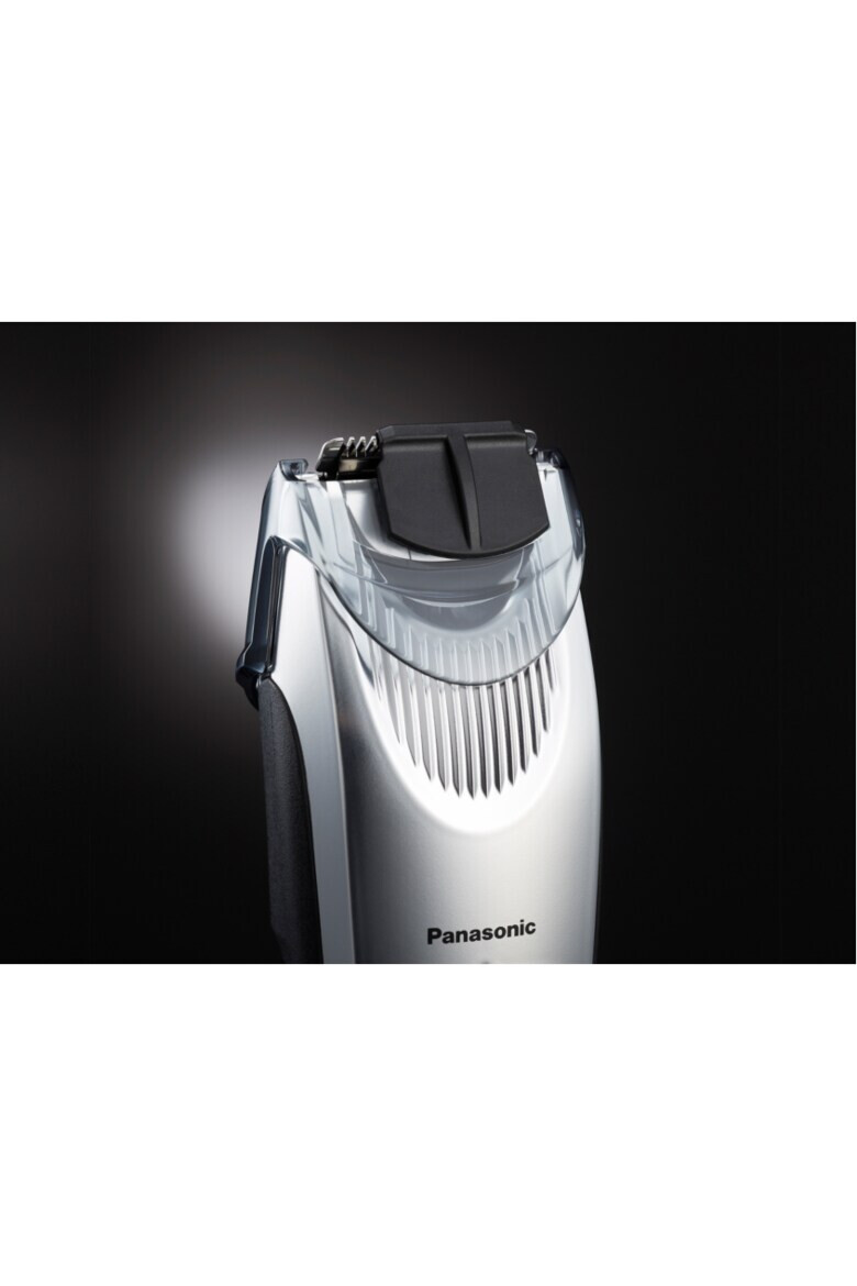 Panasonic Trimmer lavabil motor liniar de mare viteza 1-10mm 19 de trepte accesoriu pentru finisare precisa Li-ion Argintiu - Pled.ro